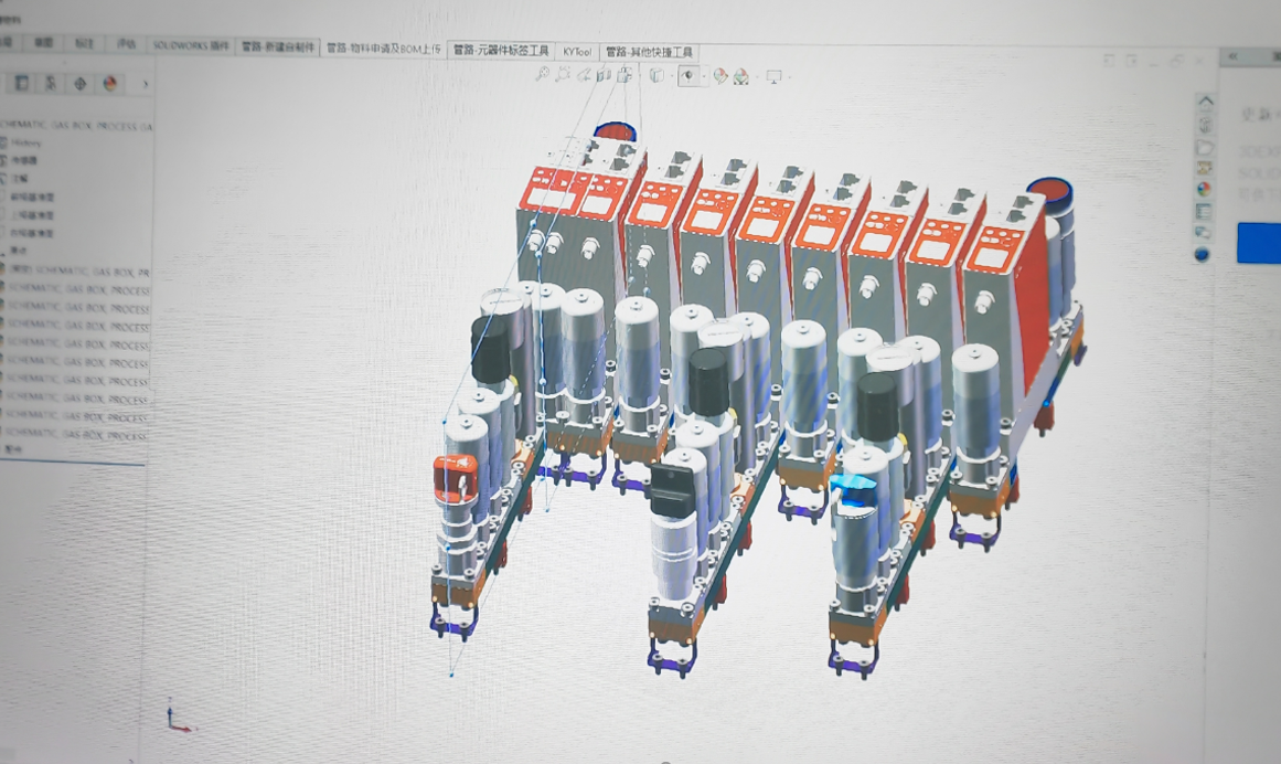 超洁净气体传输柜设计技术